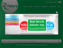 Tablet Screenshot of drfatura.com